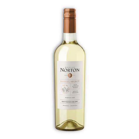 Norton Barrel Select Sauvignon Blanc 750ml Borrachines