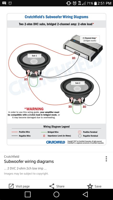 Wiring A Dual 4 Ohm Sub