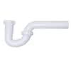 Oatey 1 1 2 In White Plastic Sink Drain P Trap HDC9704B The Home Depot