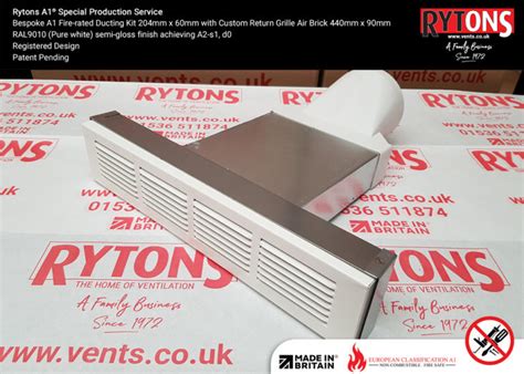 Rytons A1 Fire Rated Metal Special Production Gallery Rytons