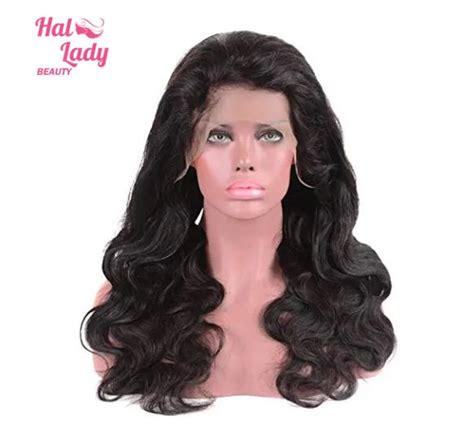 Halo Lady Beauty 250 Density Brazilian Lace Front Human Hair Wigs