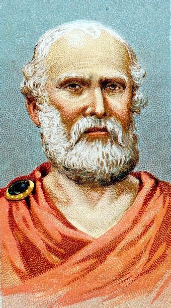 Colour Illustration Plato Greek Philosopher C427 347 Bc Pictures