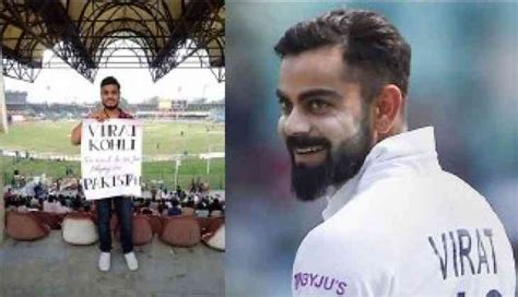 Virat Kohlis Pakistani Fan Scripts Special Message For The Skipper