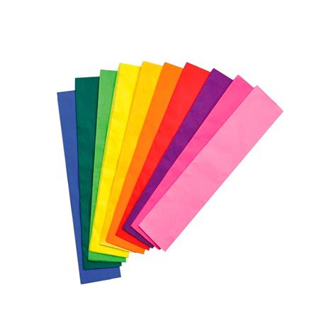 Papel Crepe De Colores En Pack De Pliegos Comprala En Globos Yuli