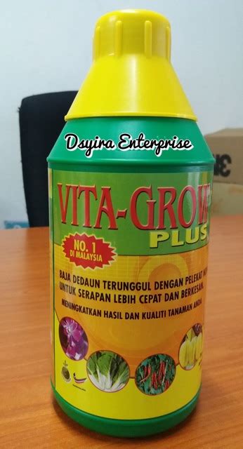 VITA GROW PLUS Baja Cecair 1 Liter Baja Foliar 1Liter Lazada