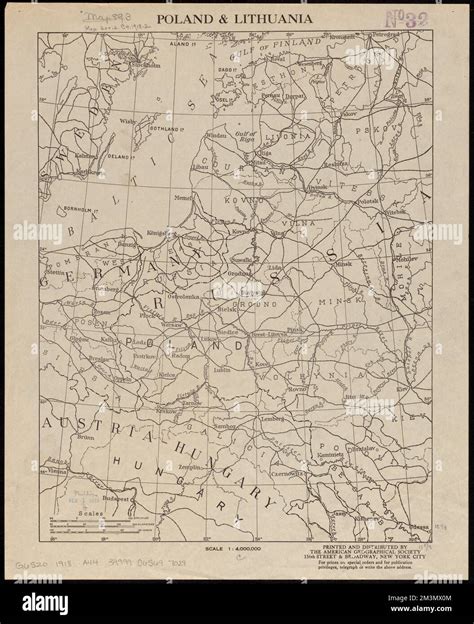 Poland & Lithuania , Poland, Maps, Lithuania, Maps Norman B. Leventhal ...