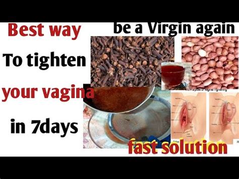 Use Fresh Groundnut Water This Way To Tighten Your Vagina Youtube