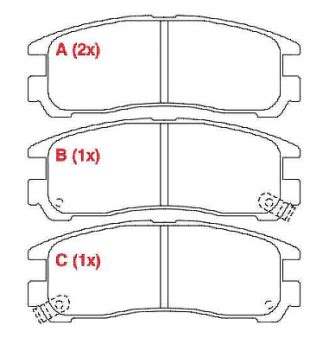 Pastilha de Freio Pajero IO Pajero TR4 Bendix Cerâmica BH Breque