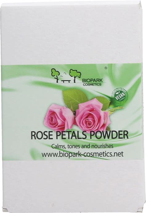 Biopark Cosmetics Rose Petals Powder 100 G Ecco Verde Online Shop