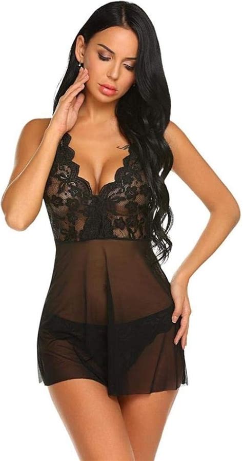 Ensemble Lingerie Sous Vetement Sexy Femme Femmes Sexy Lingerie Chemise