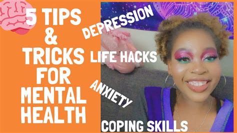 5 Tips And Tricks For Mental Health Quarantine Coping Skills Youtube