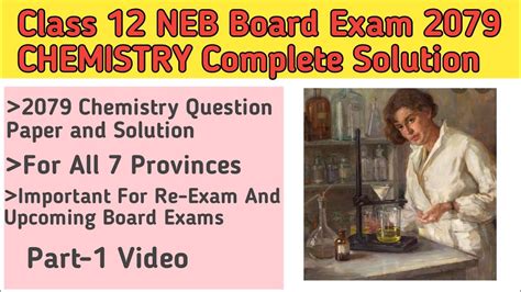 Class 12 Chemistry Board Exam 2079 Questions And Complete Solution