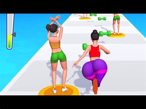 Satisfying And Relaxing Asmr Mobile Games Twerk Race D Youtube