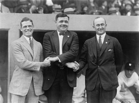 George Sisler Babe Ruth Ty Cobb