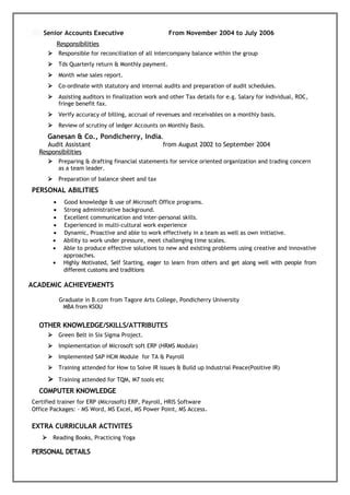 Resume Latest 1 PDF