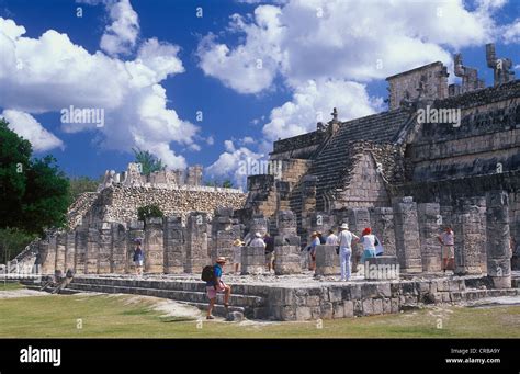 Temple Of The Warriors With The Court Of The Thousand Columns Mayan