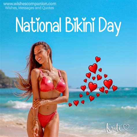 National Bikini Day Wishes Messages And Caption For Social Media Hot