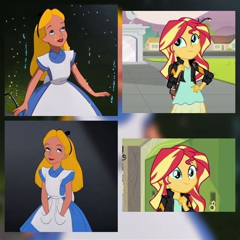 Pin By Kieran Stone On Sunset Shimmer Sunset Shimmer Disney Alice Alice