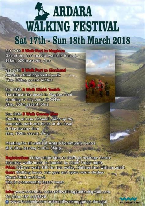 Ardara Walking Festival Ardara County Donegal Ireland Discover