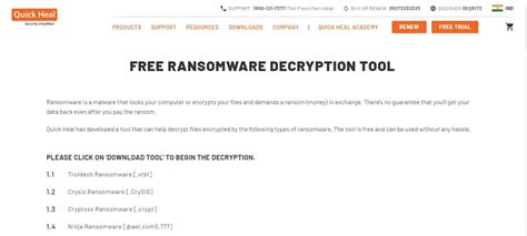 Best Ransomware Decryption Tools Zenarmor