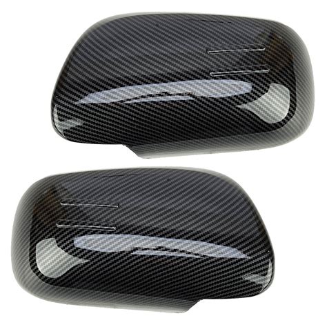 1Pair Side Rearview Mirror Cover Trim Cap Fit For Toyota Camry 2007