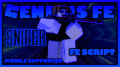 Roblox Fe Sniper Gun Script Mobile Supported Fling R R