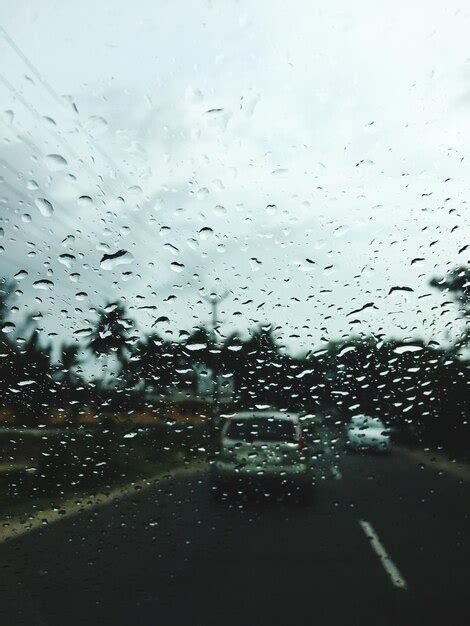 Premium Photo Raindrops On Glass Window