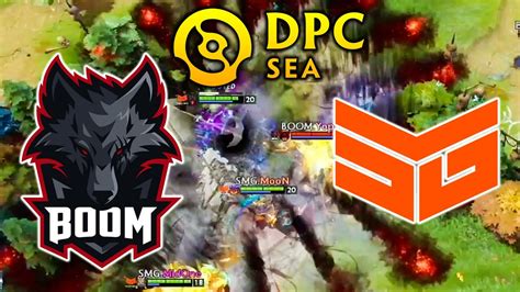 Smg Vs Boom Intense Games Sea Dpc Winter Tour Dota Youtube