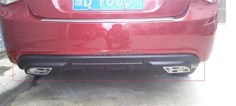 Rear Bumper Dual Diffuser 1set Fit Chevy Holden Chevrolet Cruze 2009