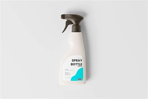 Premium Photo Psd Realistic Spray Bottle Mockup