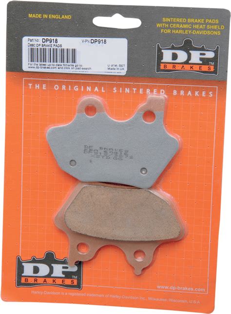 Dp Sintered Metal Front Rear Brake Pads Harley Softail