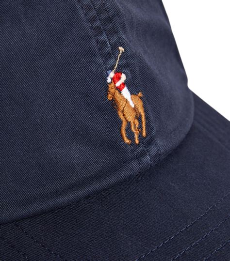 Mens Polo Ralph Lauren Navy Polo Pony Baseball Cap Harrods Uk