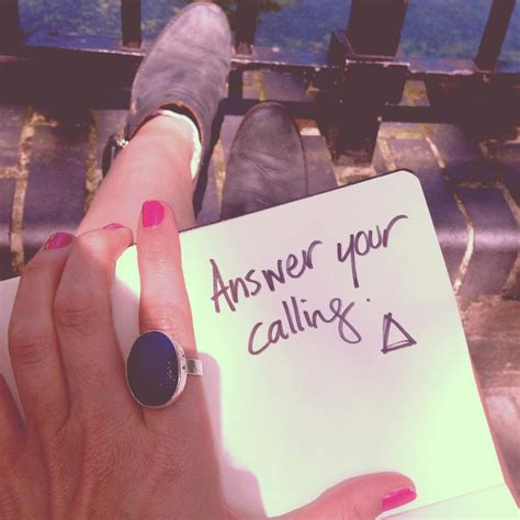 Answer your calling - Rebecca Campbell