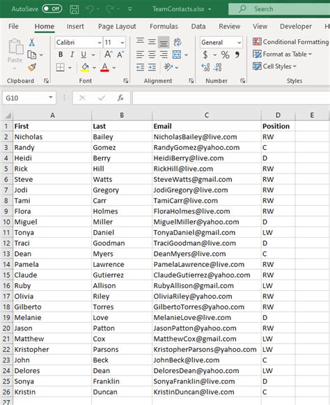 Microsoft Outlook Import Contacts From Excel Or Csv Syntax Byte