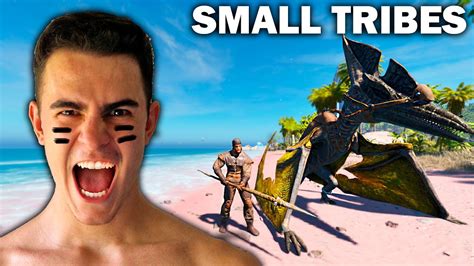 La Tribu Comienza Small Tribes Ark Survival Ascended Youtube