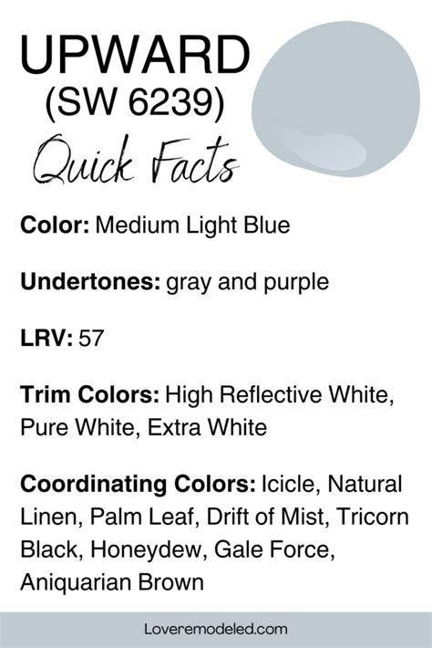 Upward Paint Color Sherwin Williams Color Of The Year Love