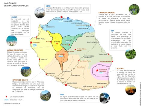 Carte De La R Union Voyages Cartes