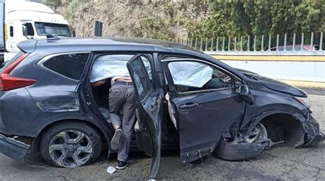 Fotos Fuerte Accidente En La M Xico Cuernavaca Resulta Lesionada