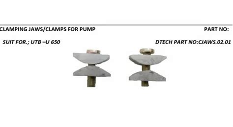 UTB U 650 Clamping Jaws At Best Price In Phagwara By Rolex Fuel Pipes