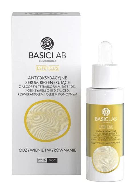 BASICLAB Esteticus Antyoksydacyjne Serum 10 Witamina C Zmarszczki