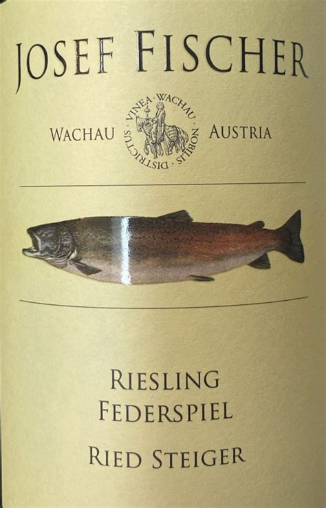 Josef Fischer Gruner Veltliner Smaragd Ried Frauenweingarten Austrian