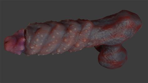 Bulgra Demon Dildo Rigged D Model By Tridsign