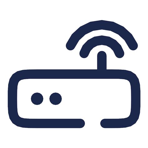 Wi Fi Router Minimalistic Vector Svg Icon Svg Repo