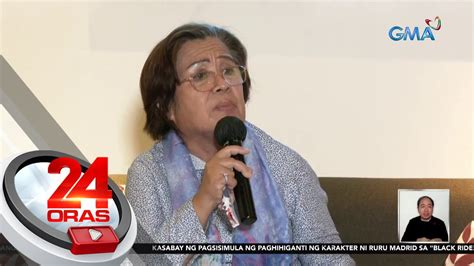 Bahagi Ng Presscon Ni Dating Sen Leila De Lima Na Pinayagang