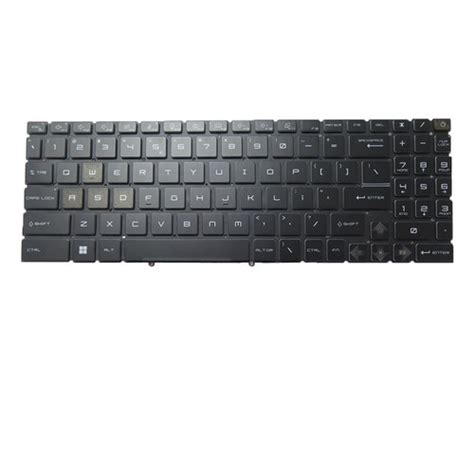 Laptop Multi-Color RGB Backlight Keyboard For MSI Raider GE68 HX 13VG ...