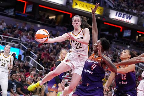 Wnba Caitlin Clark Gets 5th Straight Double Double In Fever Win