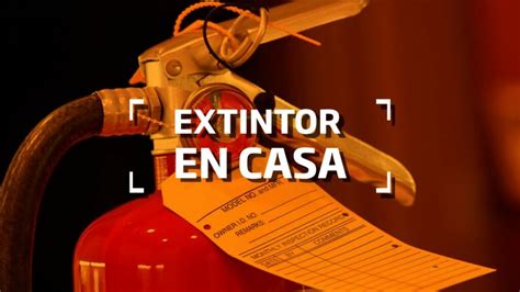 Qu Tipo De Extintor Es El M S Recomendable Para Tener En Casa