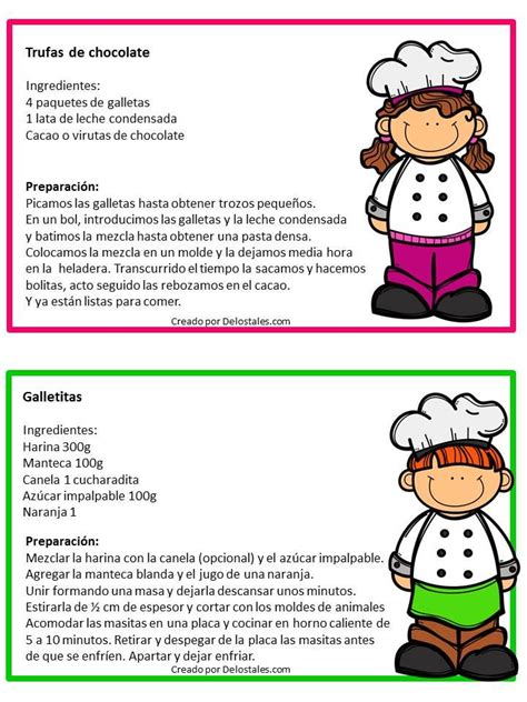 A Cocinar De Los Tales Recetas De Cocina Para Ni Os Recetas