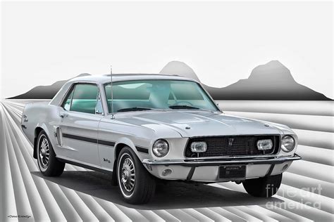 1968 Ford Mustang Gt Cs California Special Photograph By Dave Koontz