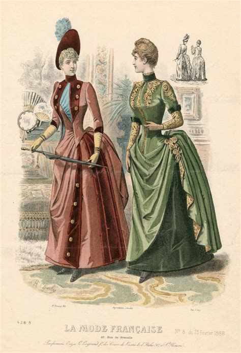 Wikivictorian On Twitter Fashion Plate From La Mode Fran Aise